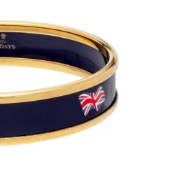Halcyon Days Enamel Bangles*Union Flag Enamel Bangle |