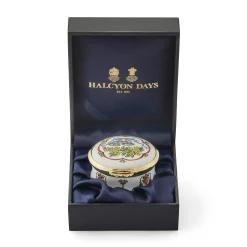 Halcyon Days Personalisation*Wedding Bells Enamel Box - Personalised
