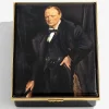 Halcyon Days Commemorative & Limited Editions*Winston Churchill Prestige English Enamel Box