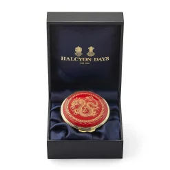 Halcyon Days Dated Annual Editions*Year Of The Dragon Enamel Box